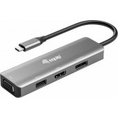 Adapter USB-C HDMI/ DisplayPort/ VGA