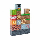 Minecraft blokų konstravimo šviestuvas