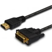 SAVIO CABLE 1,5M HDMI 19PIN M - DVI 18+1 (M) CL-10