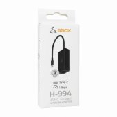 H-994 USB-C Gigabit tinklo adapteris