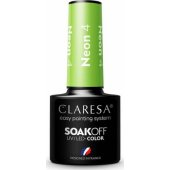 Claresa Claresa Soak Off UV/ LED neoninis hibridinis lakas 4 5g