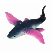 Flying Fish Rubber Figure Stretchable Realistic Ocean Fish 12 cm