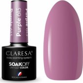 Claresa Claresa Soak Off UV/ LED Purple hibridinis nagų lakas 613 5g