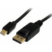 Mini DisplayPort to DisplayPort 1.2 (MDP2DPMM2M) 2m Black