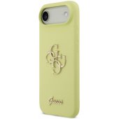 Liquid Silicone 4G Metal Logo Case iPhone Air Yellow