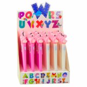 Luminous tušinukas, rožinis flamingas, mėlynas rašalas, 0,7 mm, Mix