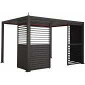 Adjustable Blind Wall MIRADOR-111 3m Dark Grey
