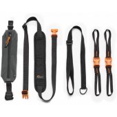 LOWEPRO Gear Up priedų dirželių rinkinys, pilkas