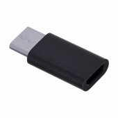 Adapteris Micro USB - USB Type-C juodas AK-31/ B
