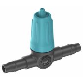 GARDENA Micro-Drip-System Adjustable Series Dripper 0-15 l/ h (black/ tu
