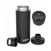 Mug Etna 500ml Matte Black & Twist lid