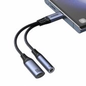 Adapter SY-C02 USB-C to USB-C 3.5mm black