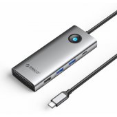 PW11-8PC-GY-BP 8in1 USB-C Grey