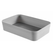 Organizer box Infinity Recycled XL 23x15x5cm grey