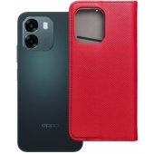 Smart Case Book Oppo A6 Red