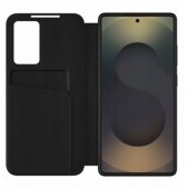 „Smart Wallet Galaxy S25 Ultra“, matinė juoda