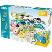 Brio Builder rinkinys su varikliu, 121 dalis, 3+ Brio